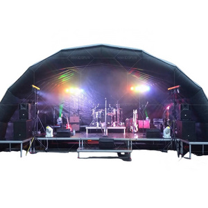 Outdoor huge inflatable Shell tent inflatable stage tent for concert