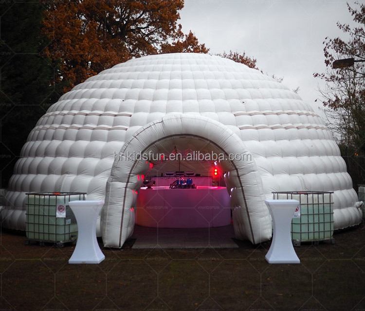 2024 New design inflatable igloo dome tent inflatable wedding marquee party tents inflatable event snow globe tents for sale