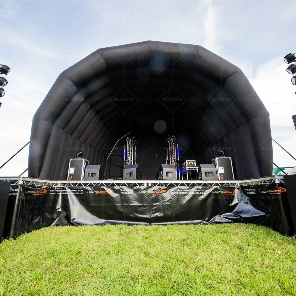 High quality inflatable stage cover, inflatable stage for music festival event