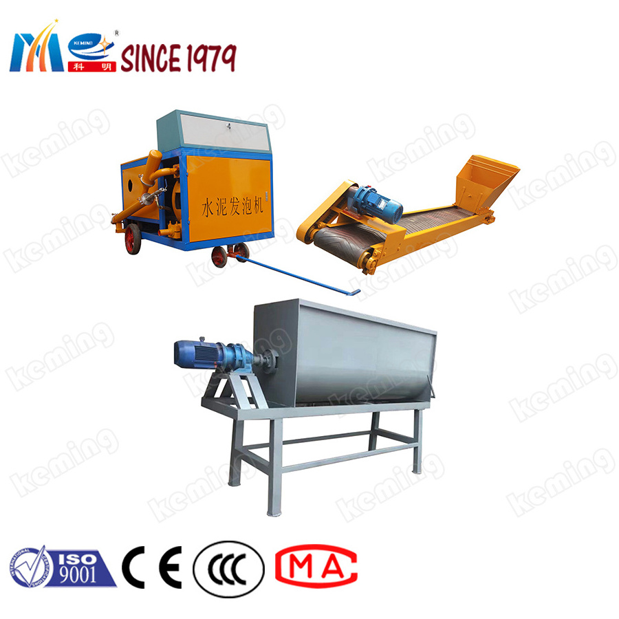 Peristaltic Foam Concrete Pump Lightweight Concrete Foaming Machinery