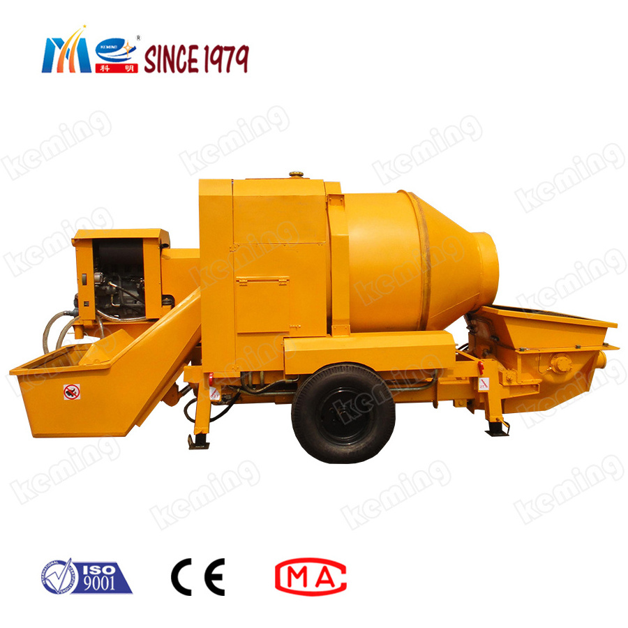 Diesel Concrete Mixer Pump Portable Concrete Mixer with Pump for Sale