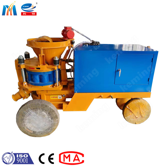 High quality KSP - 7 wet shotcrete machine dry gunite for pool with nozzles and tool