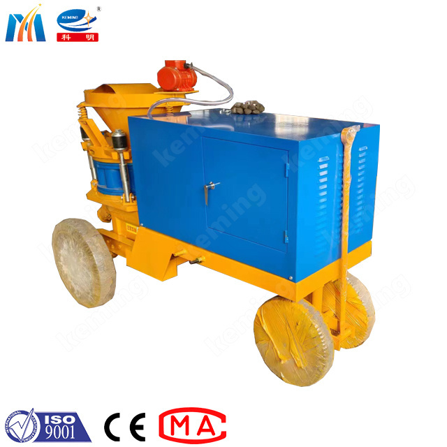 High quality KSP - 7 wet shotcrete machine dry gunite for pool with nozzles and tool