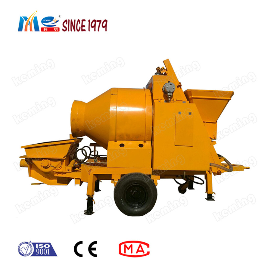 Diesel Concrete Mixer Pump Portable Concrete Mixer with Pump for Sale