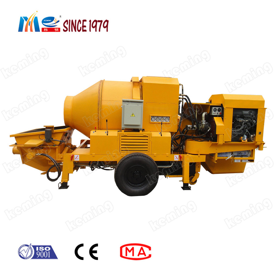 Diesel Concrete Mixer Pump Portable Concrete Mixer with Pump for Sale