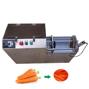 Commercial sweet potato eggplant cutting machine vegetable slicer