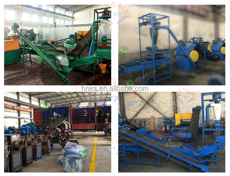 Factory Supply Waste Tire Recycle Automatic Used Crumb Rubber Recycle Production Line Car Tyre Recycling Plant