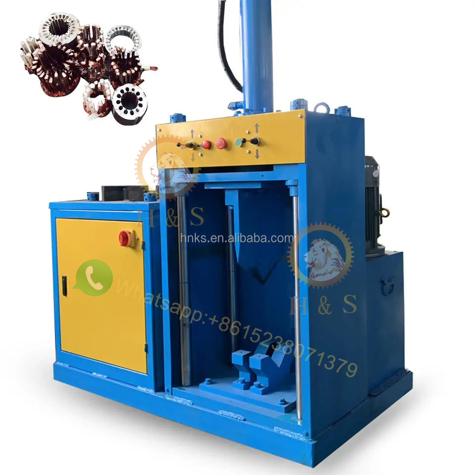 Electric waste motor stator dismantling cutting recycling machine scrap motor recycling machine price