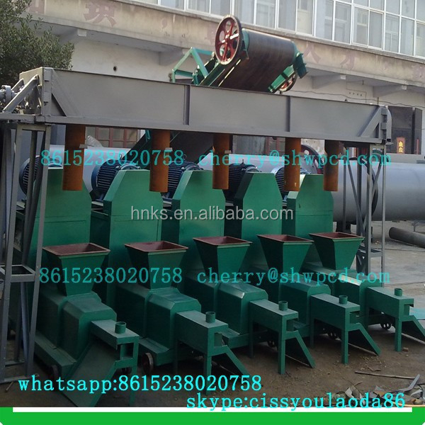 Energy saving wood charcoal making machine/charcoal briquette making machine