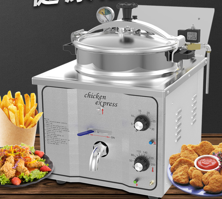 Factory Supply Chicken Fryer Electric Broasted Chicken Frying Machine Pressure Fryer Chicken Machine