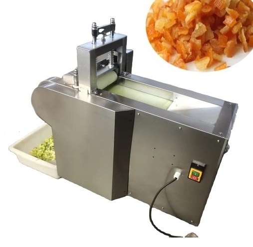 Preserved Apricot Mango Dicer -Dried Fruit Dicing Machine Sticky Dried Fruit Dice Cutting machine for sale