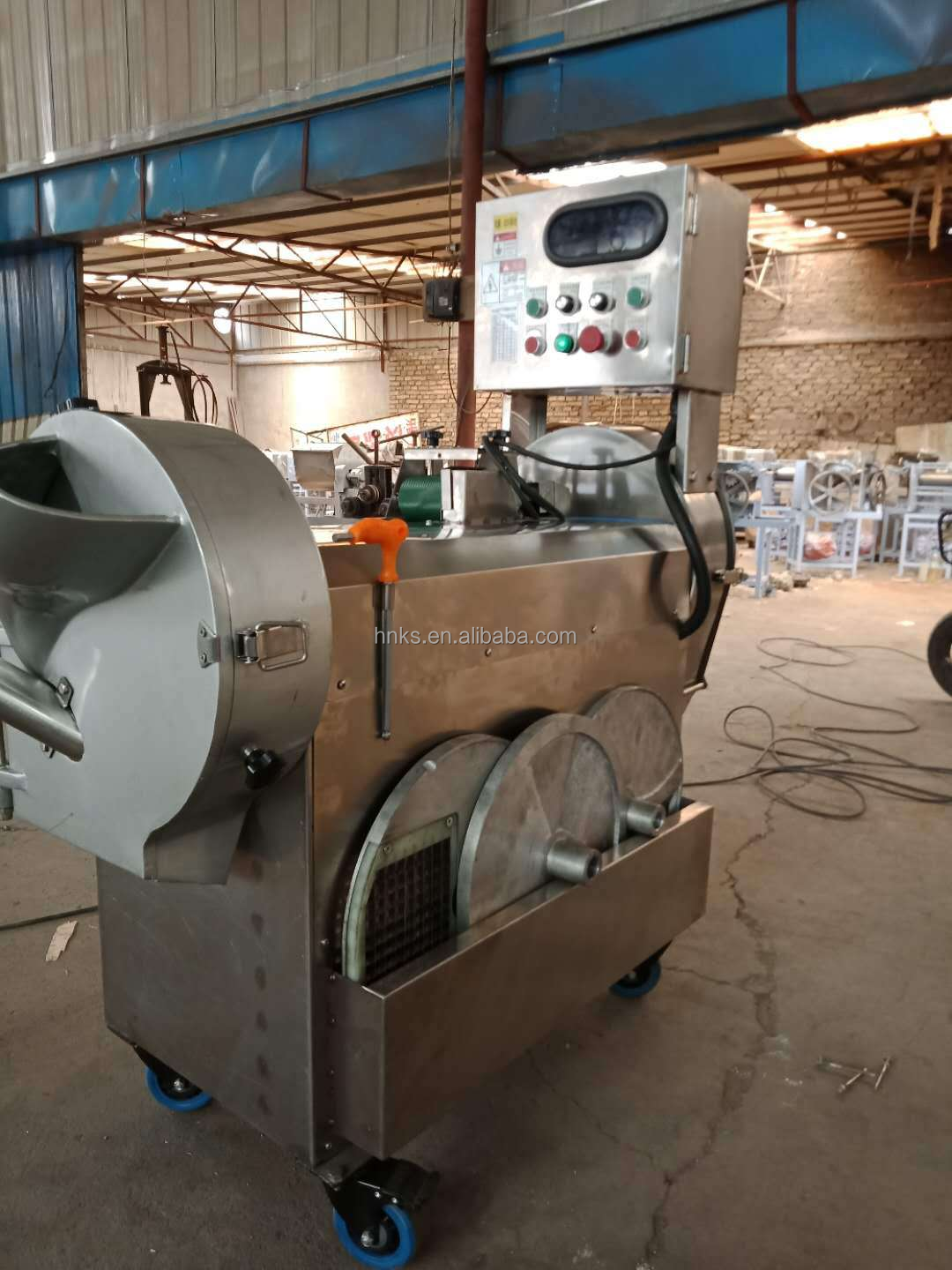 Pickled vegetable cutting machine Chinese Cabbage Slicer Machine