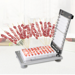 304 stainless steel souvlaki skewer machine wooden kabab skewer making machine