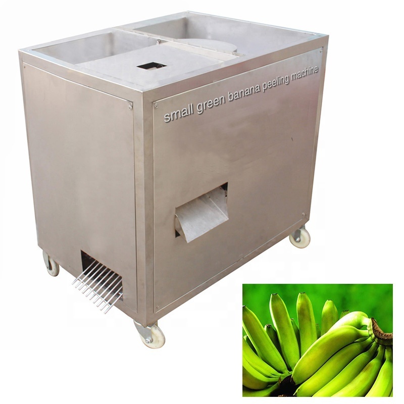 Electric green plantain banana peeling machine industrial plantain peeler machine banana peel skin removing machine