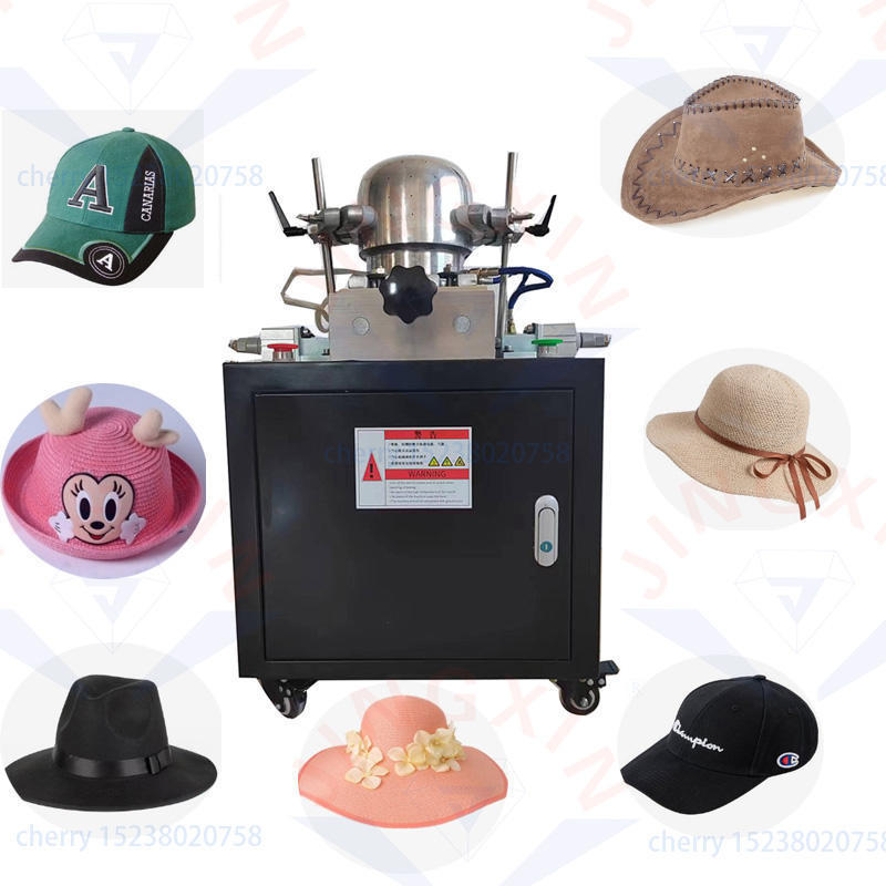 Headwear facilities cap ironing machine-1head cap hat heat iron machinery automatic ironing machine