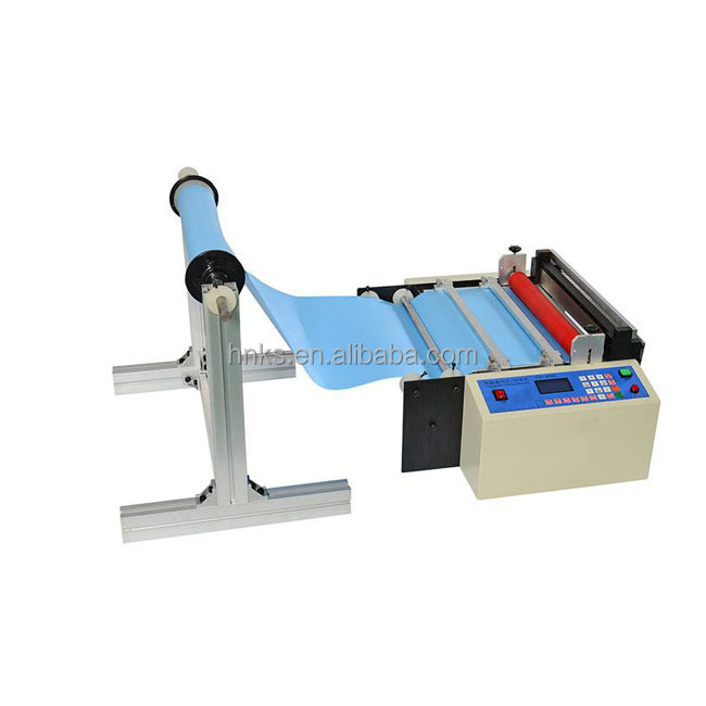 Automatic roll cutting to sheet machine cloth PVC paper Film roll to sheet cutting machine plastic paper cutter machine