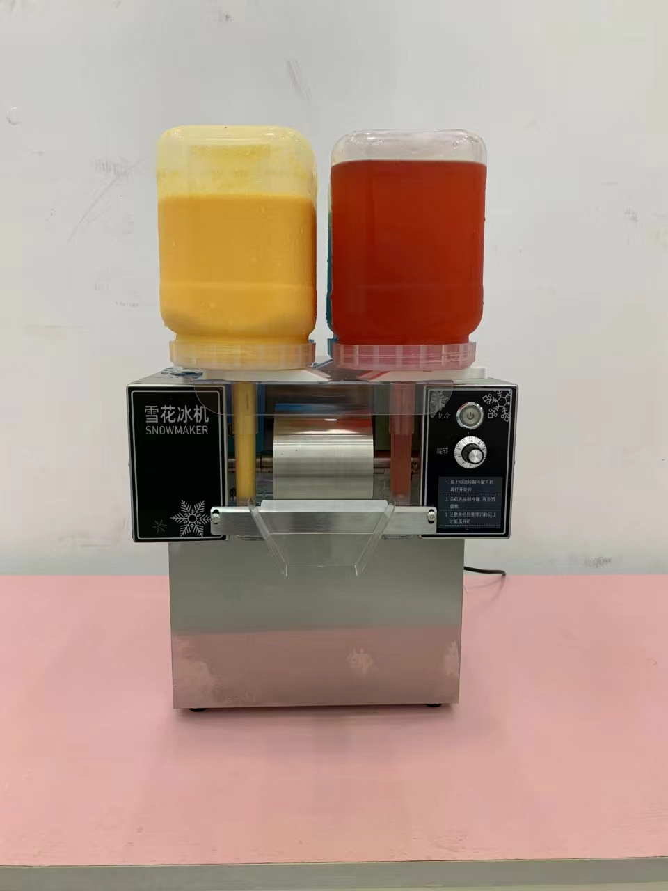 Four Barrels BINGSU Snow new Taiwan Commercial Ice Shaving Crushers Shaver Flaker Machine snow  ice cream machine