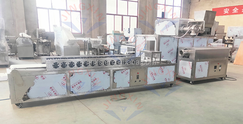 High Quality Automatic Shrimp Chips Extruder Cutting Prawn Cracker Making Machine