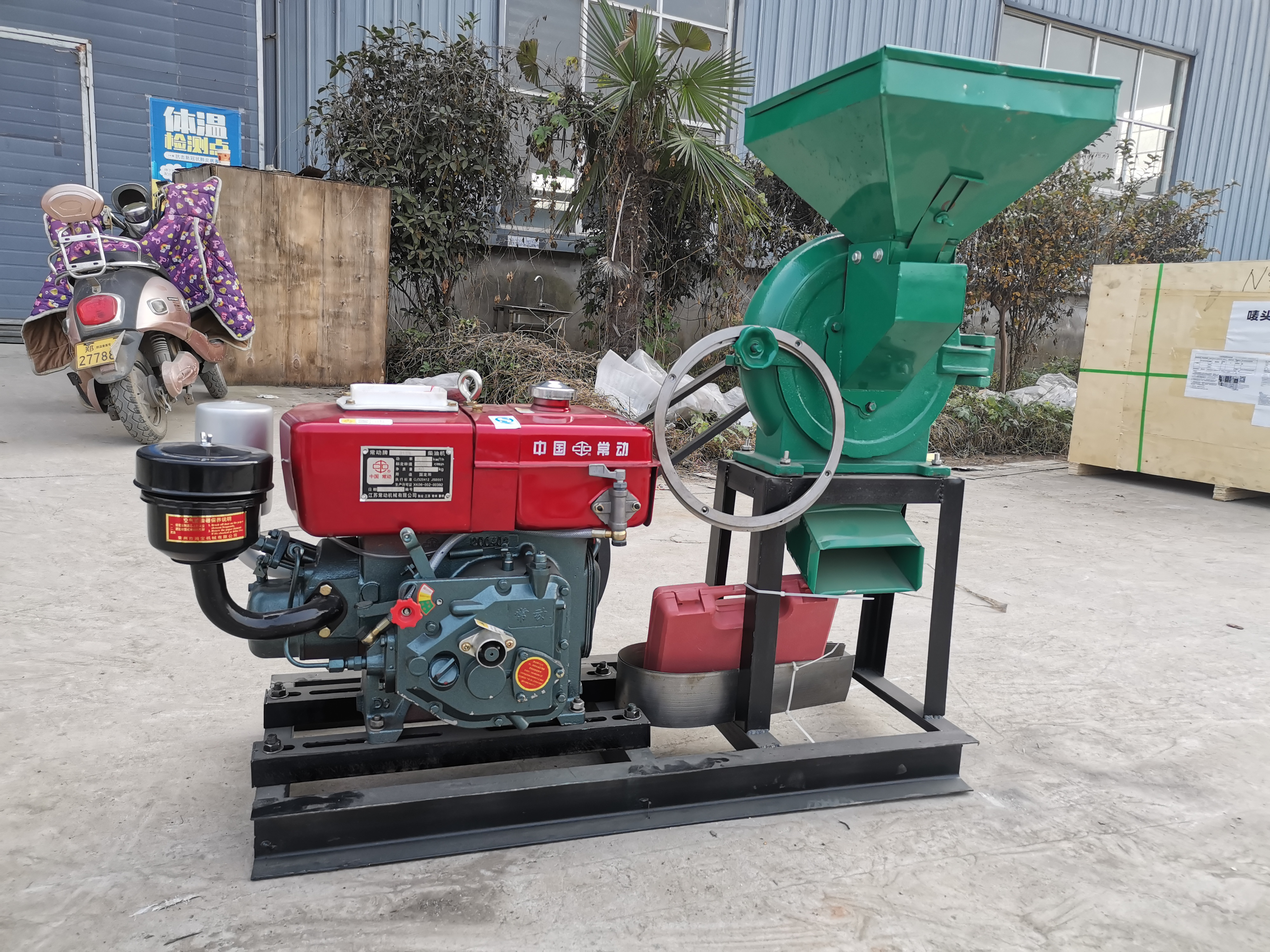 2020 hot sale diesel engine  Corn/Maize Mill Grinder /Grain Grinding Machine for hot selling