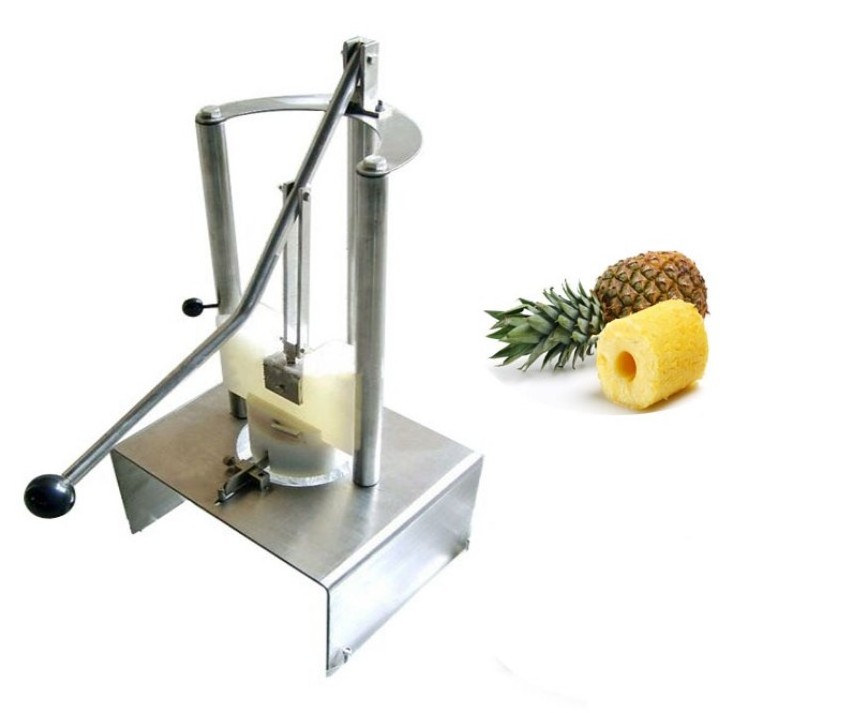 Manual 304 stainless steel pineapple peeler pineapple corer  pineapple peeling machine with low price