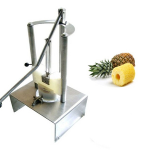 Manual 304 stainless steel pineapple peeler pineapple corer  pineapple peeling machine with low price