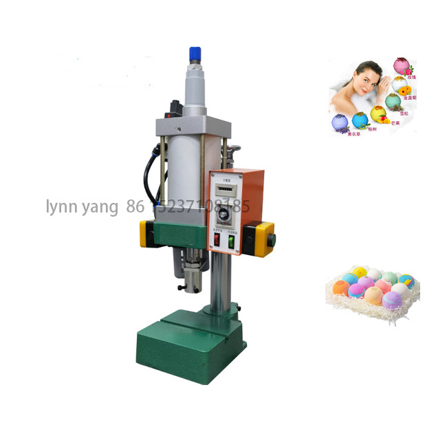 fizzy bath salt forming machine 6cm powder compacting bath salt bomb hydraulic press machine Camphor ball press forming machine