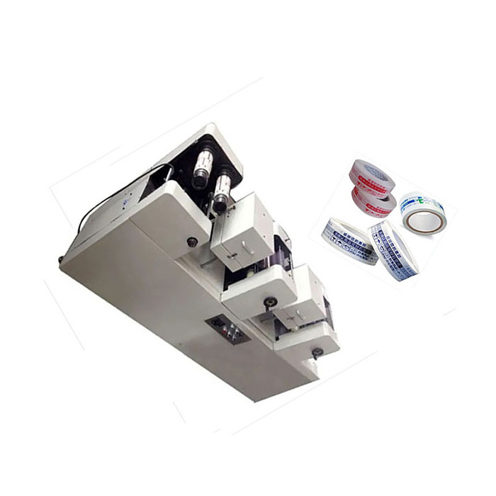 Hot Sale Two Colors Adhesive Bopp Tape Printing Machine Plastic Tape Film Printing Machine