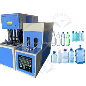 Plastic bottle 5 gallon PET stretch blow moulding machines semi auto pet bottle extrusion blowing machine