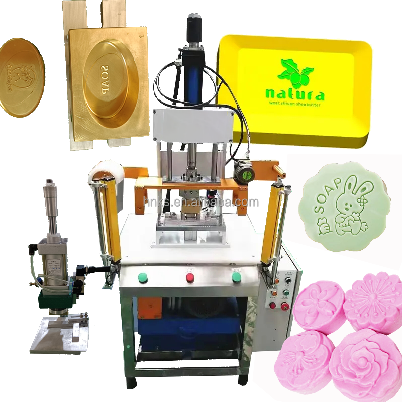 soap printer making machine soap balls cosmetic powder press Automatic Soap Stamping  Making Manufacturing Machine