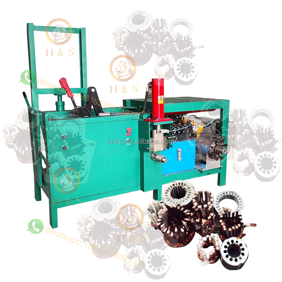 Electric waste motor stator dismantling cutting recycling machine scrap motor recycling machine price