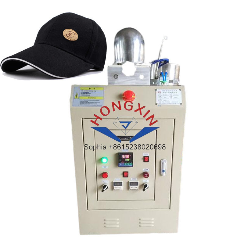 Industrial baseball hat machine automatic single head steam ironing peaked cap machine