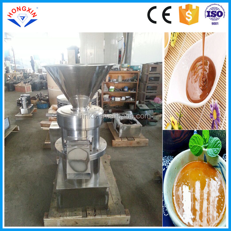 sesame Grinding Machine/electric industrial cocoa nut butter grinder/peanut butter making with best price for sale