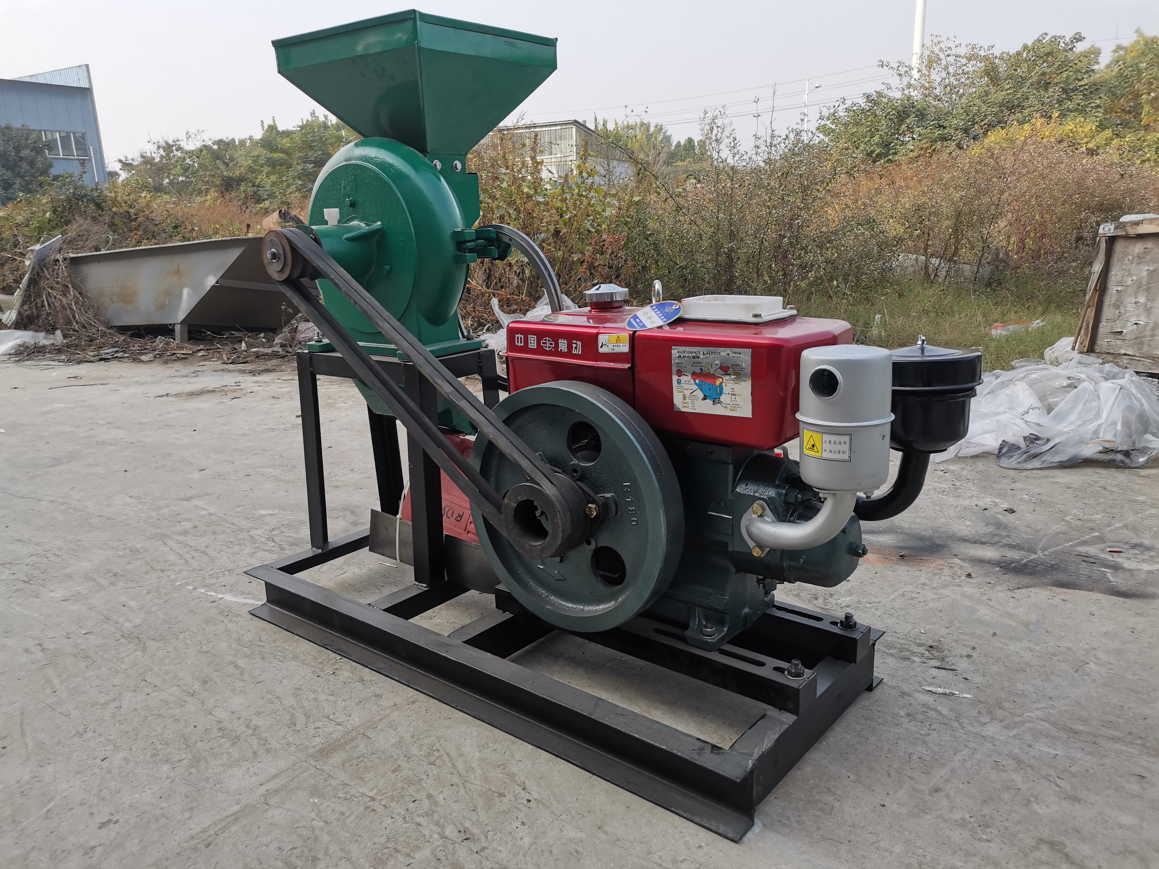 2020 hot sale diesel engine  Corn/Maize Mill Grinder /Grain Grinding Machine for hot selling