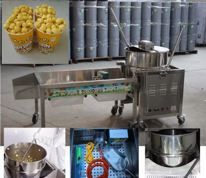 Hot Sale Popcorn Making Machine /spherical Popcorn Making Machine/caramel Popcorn Machine