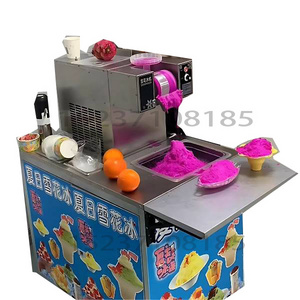 Popular snack snow ice maker machine bingsu ice shaver snow cone maker bingsu snow ice crusher machine