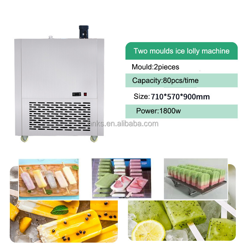 Commercial Ice Lolly Popsicle Making Machine /Stick Pop Maker Price/ Stick Ice Cream Machine