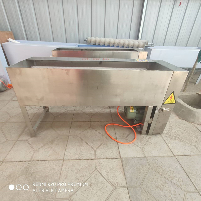 stainless steel egg washing machine/ egg cleaning machine