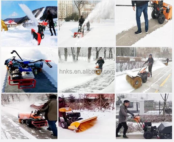 Garden apartment use snow remover machine  plow blower walk behind machines Snow sweeper school use