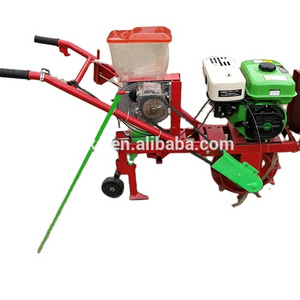 Hot Sale Hand push corn planter machine/corn seeder machine with diesel engine