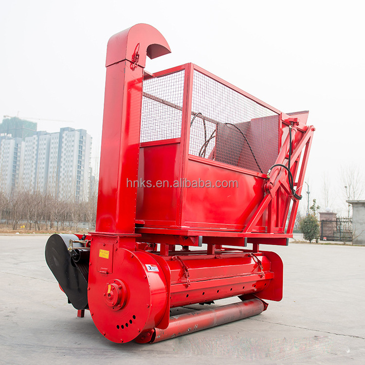 Straw Forage Harvester machine Walking Tractor Corn Reaper One Row Corn Silage Harvester Corn Cob recycling Machine for silage