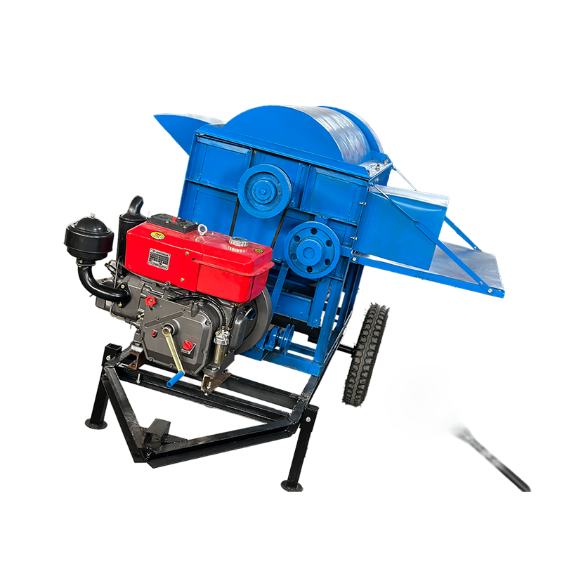 commercial diesel engine electric sorghum millet Soybean thresher/ormosia rice wheat sheller/mung bean threshing machine