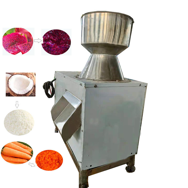 Stainless steel coconut meat grinder /vegetable and fruit crushing machine for sale