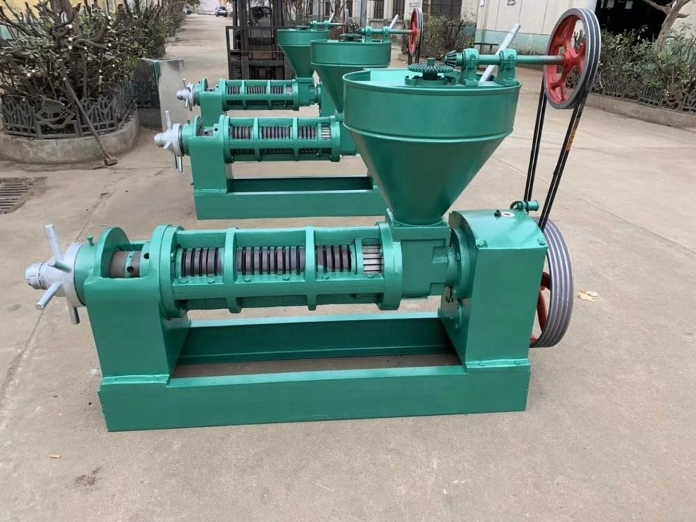 Semi-automatic palm oil press machine  sunflower seed oil machine