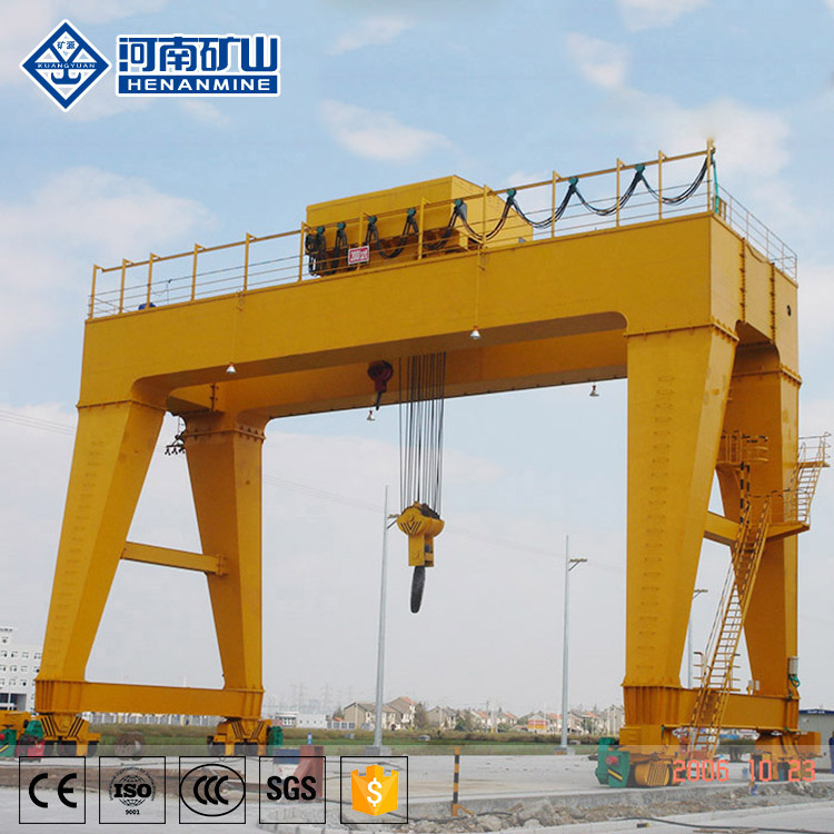 Double Beam 50 ton Stone Lifting Gantry Crane