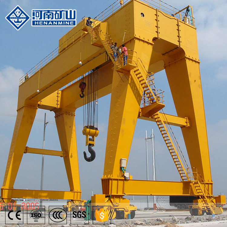 Double Beam 50 ton Stone Lifting Gantry Crane