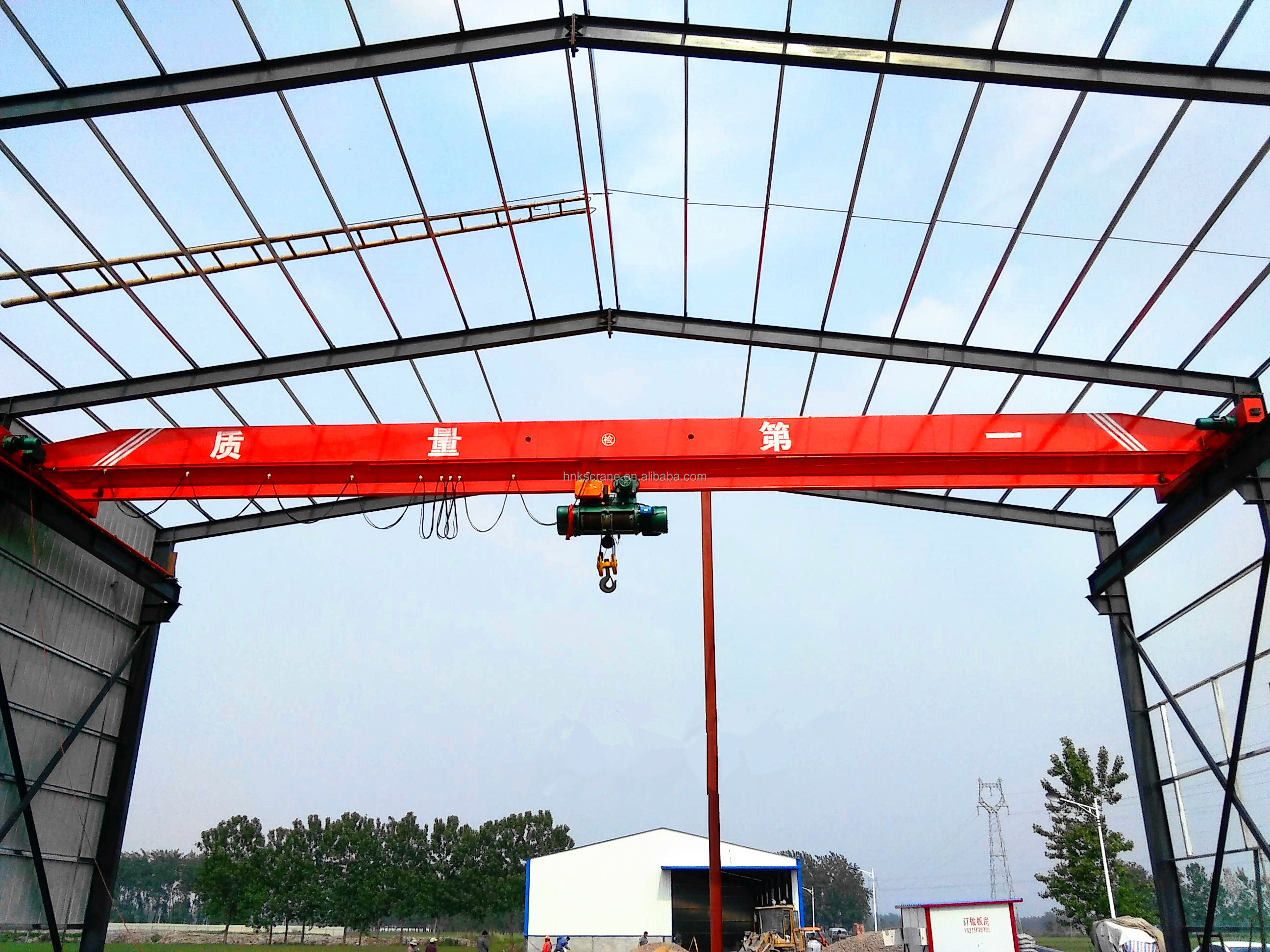 LDA model single girder overhead crane general A3 workshop electric hoist lifting