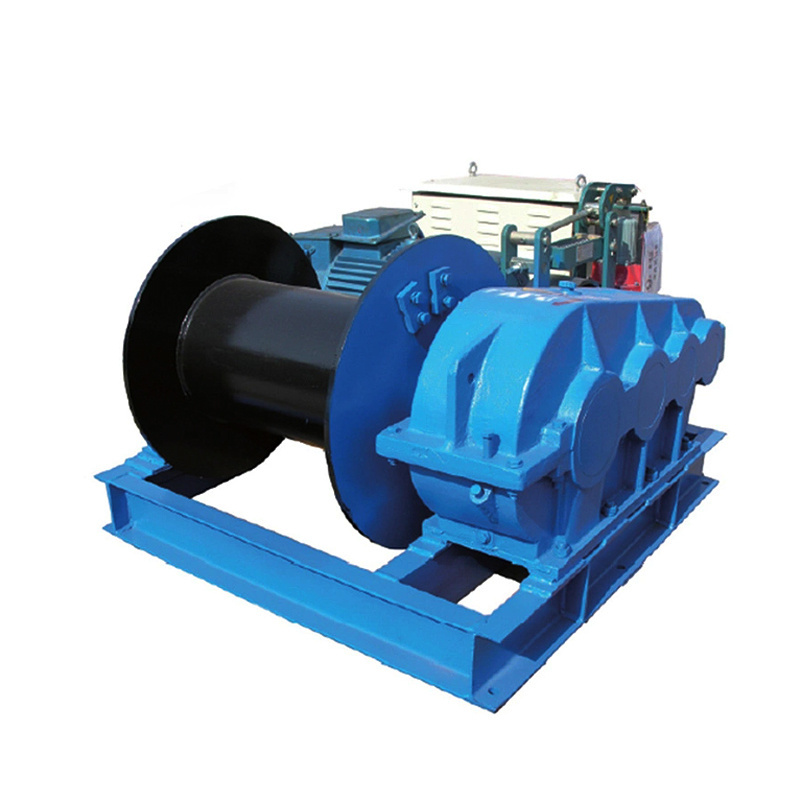 Hot sale 10 Ton 20 Ton Hydraulic Electric Winch for Shipyard Construction using