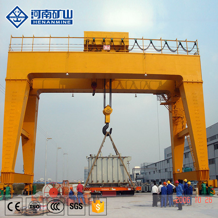 Double Beam 50 ton Stone Lifting Gantry Crane