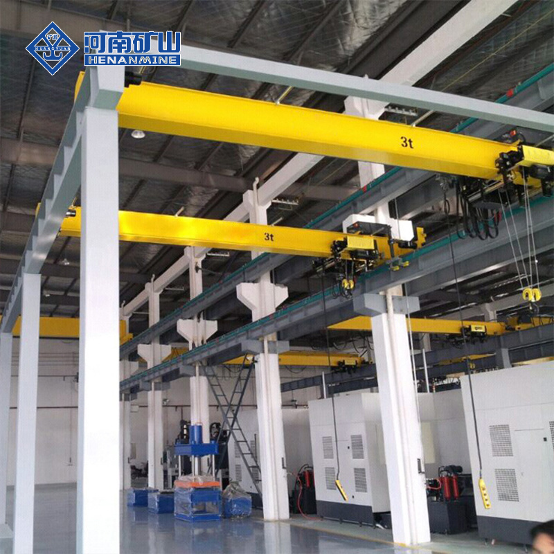 LD Bridge Crane Mobile Travelling Heavy Duty Electric 5 ton 10 ton Single Girder Overhead Crane