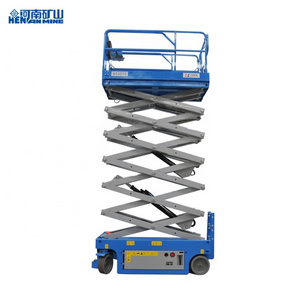 Hot Sale Automatic scaffolding electric lifting 5m 8m 12m Aerial working platform scissor lift